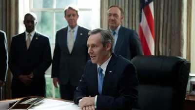 Постер 7 серии 1 сезона сериала «Карточный домик»