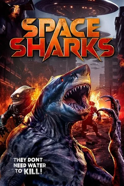 Постер фильма «Space Sharks»