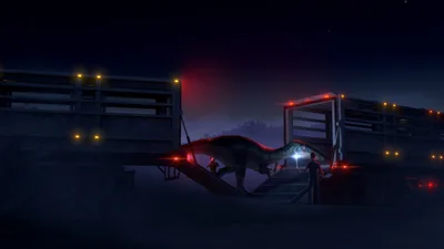 Постер 8 серии 1 сезона сериала «Мир Юрского периода: Теория хаоса»
