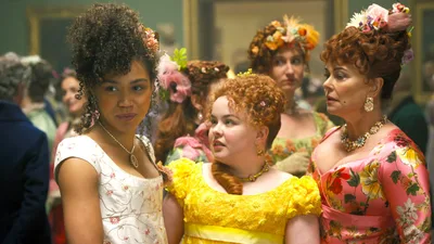 Постер 3 серии 1 сезона сериала «Бриджертоны»