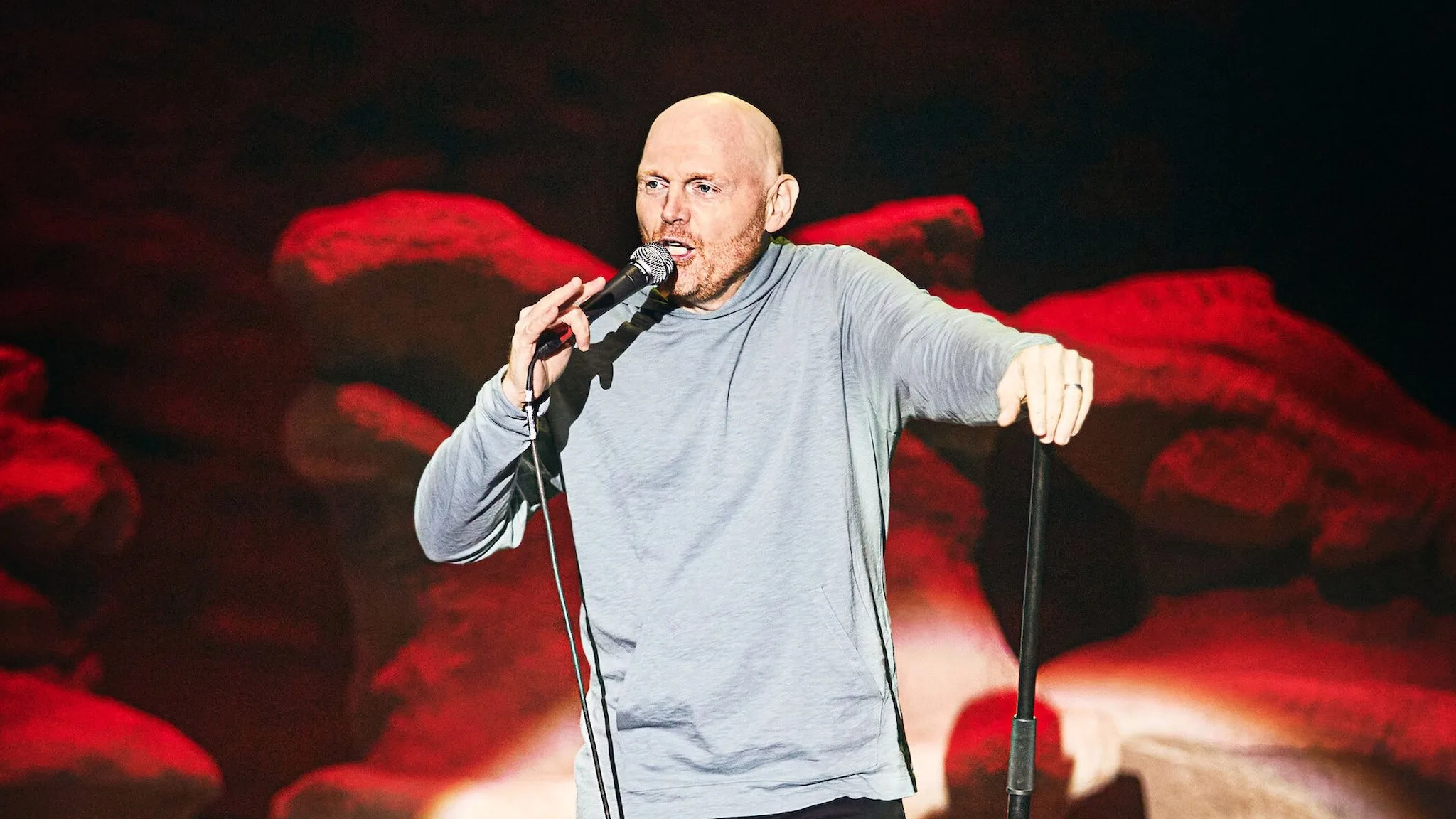 Постер фильма «Билл Бёрр: Выступление в Red Rocks»