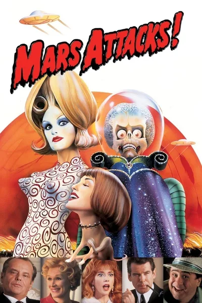 Постер фильма «Марс атакует!»