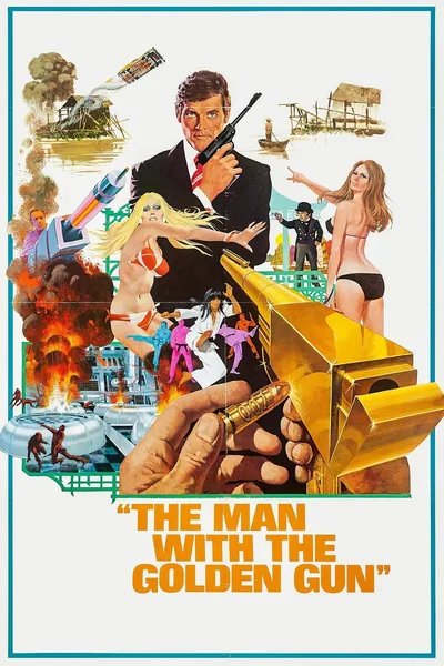 Постер фильма «007: Человек с золотым пистолетом»
