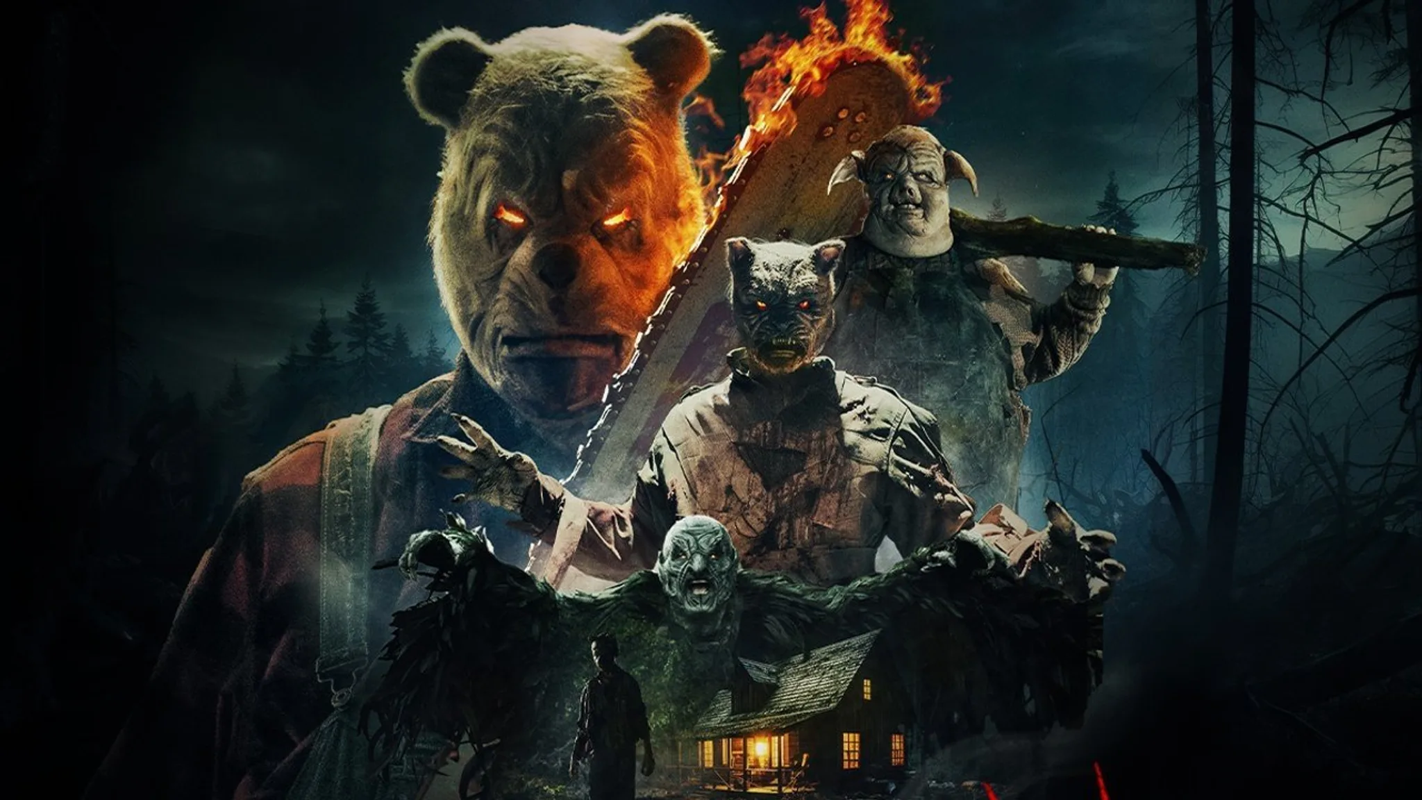 Постер фильма «Винни Пух: Кровь и мёд 2»