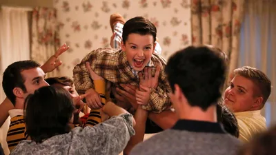 Постер 5 серии 1 сезона сериала «Детство Шелдона»