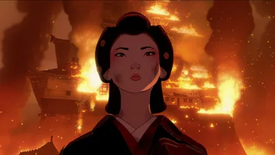 Постер 8 серии 1 сезона сериала «Голубоглазый самурай»