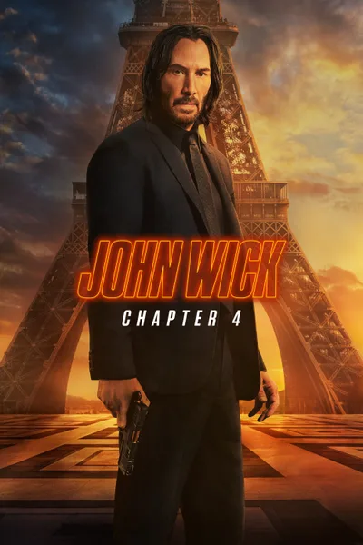 Постер фильма «Джон Уик 4»