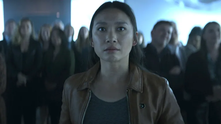 Постер 4 серии 1 сезона сериала «Задача трех тел»