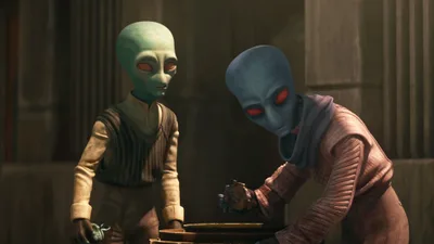 Постер 4 серии 1 сезона сериала «Звёздные войны: Сказания о преступном мире»