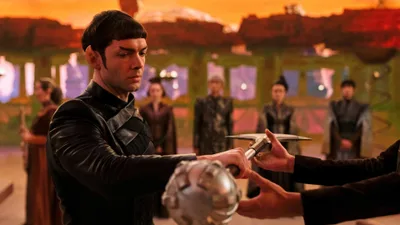 Постер 5 серии 1 сезона сериала «Звёздный путь: Странные новые миры»