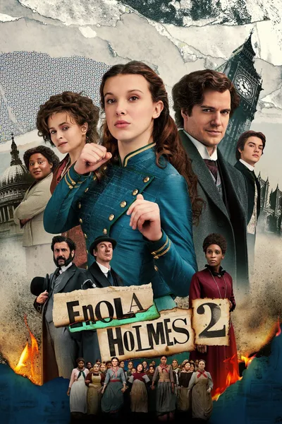 Постер фильма «Энола Холмс 2»