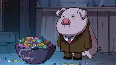 Постер 12 серии 1 сезона сериала «Гравити Фолз»
