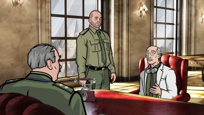Постер 10 серии 1 сезона сериала «Спецагент Арчер»