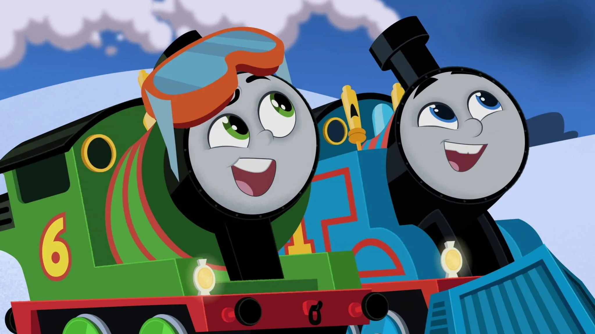 Постер фильма «Thomas & Friends: The Christmas Letter Express»
