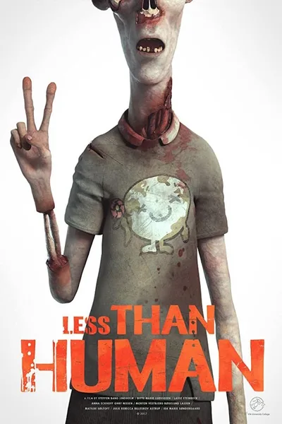 Постер фильма «Less Than Human»
