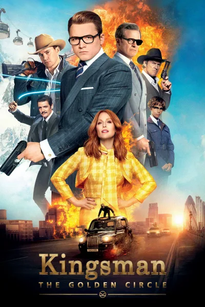 Постер фильма «Kingsman: Золотое кольцо»