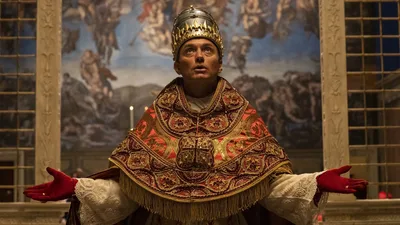 Постер 9 серии 1 сезона сериала «Новый Папа»