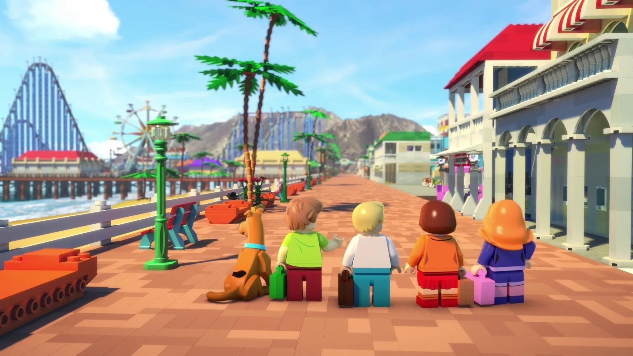 Постер фильма «LEGO Скуби-Ду! Улетный Пляж»