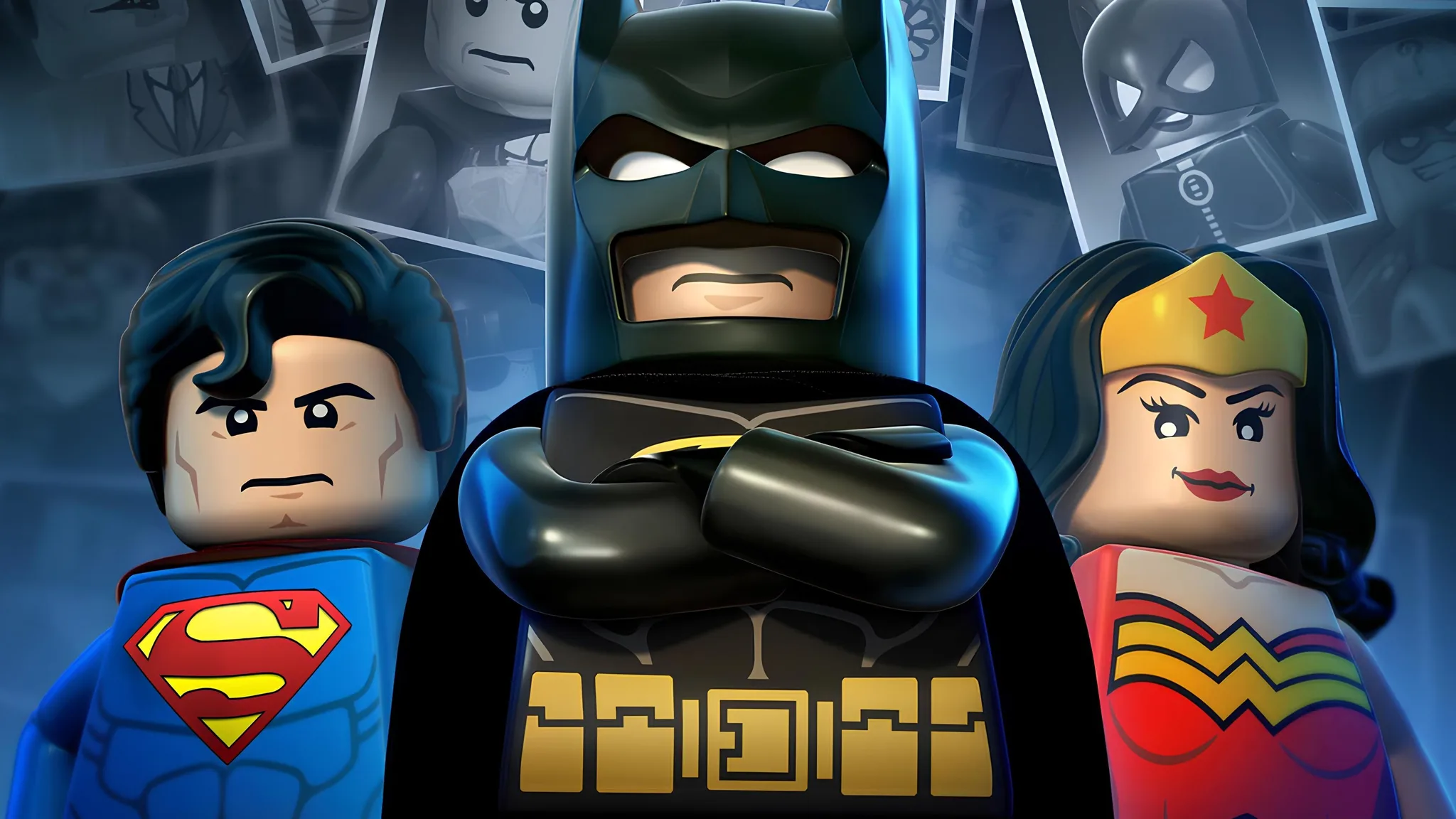 Постер фильма «Лего. Бэтмен: Супер-герои DC объединяются»