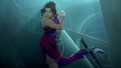 Постер 1 серии 1 сезона сериала «Tomb Raider: легенда Лары Крофт»