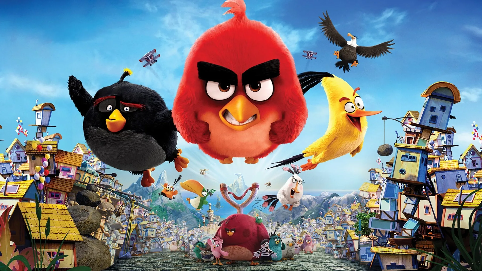 Постер фильма «Angry Birds в кино»
