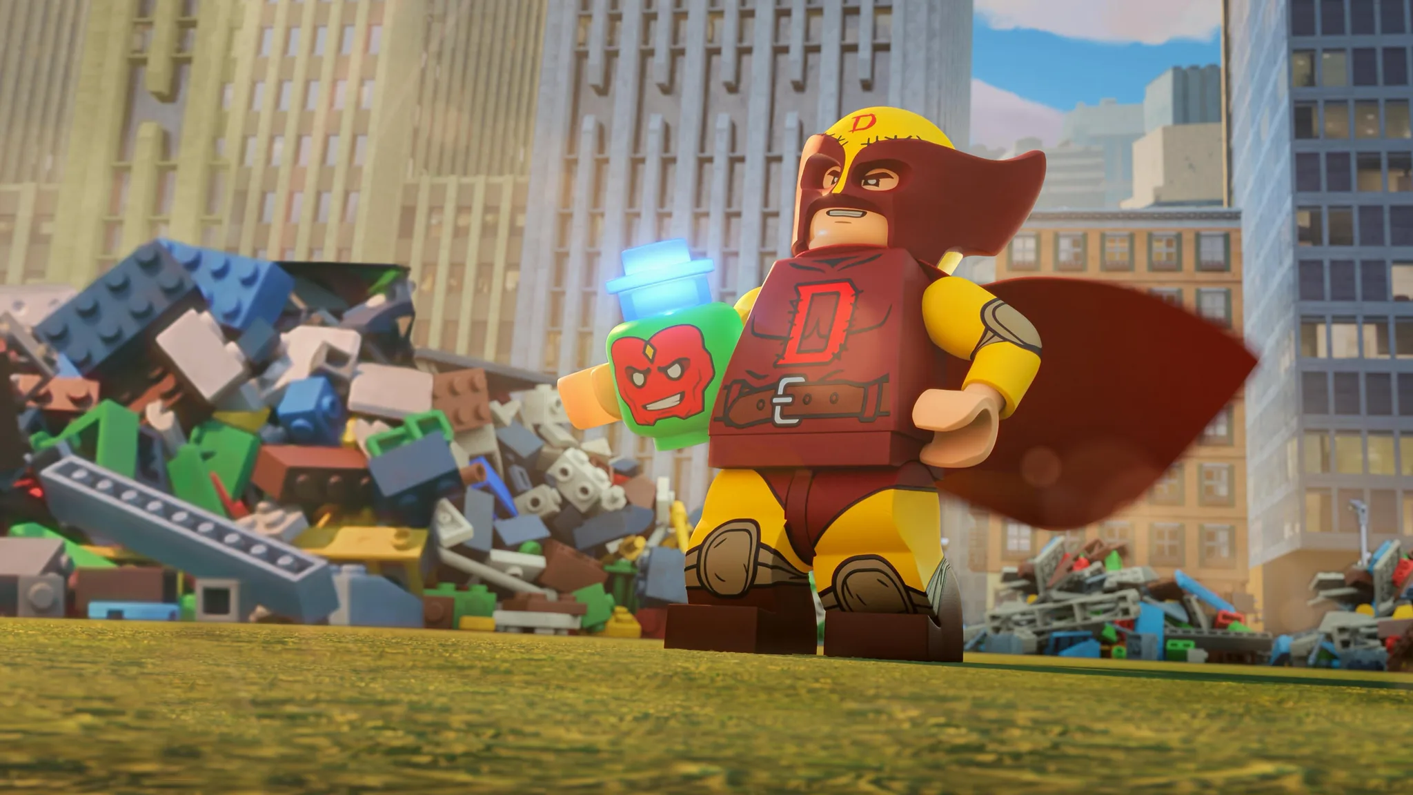 Постер фильма «LEGO Marvel Мстители: Разрушительная миссия»