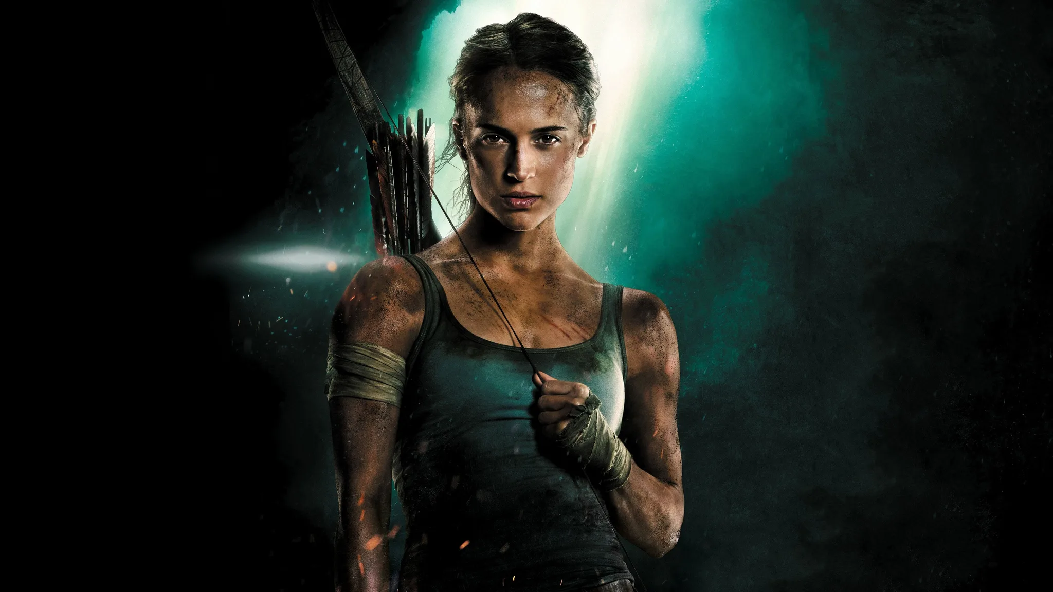Постер фильма «Tomb Raider: Лара Крофт»