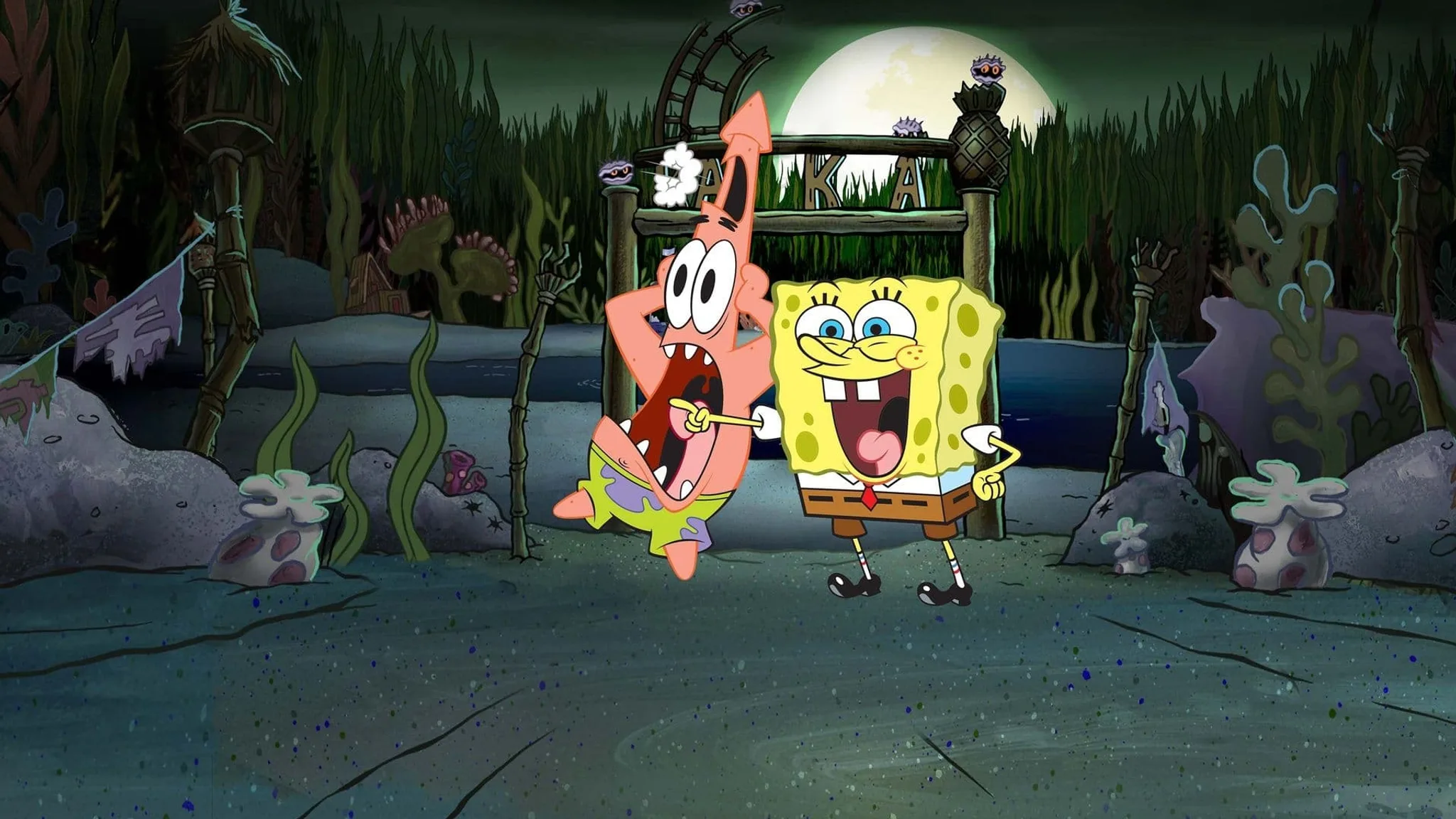 Постер фильма «SpongeBob Squarepants: Kreepaway Kamp»