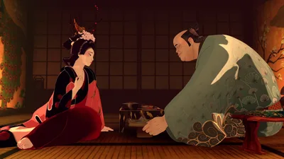 Постер 4 серии 1 сезона сериала «Голубоглазый самурай»