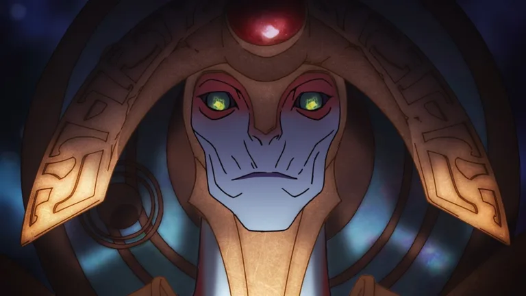 Постер 1 серии 1 сезона сериала «DOTA: Кровь дракона»