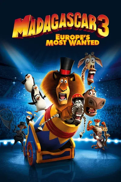 Постер фильма «Мадагаскар 3»