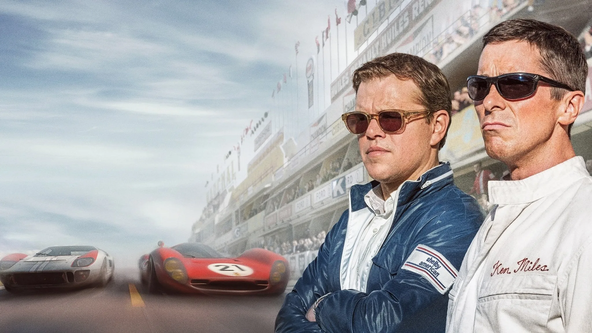 Постер фильма «Ford против Ferrari»