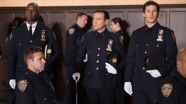 Постер 13 серии 1 сезона сериала «Бруклин 9-9»