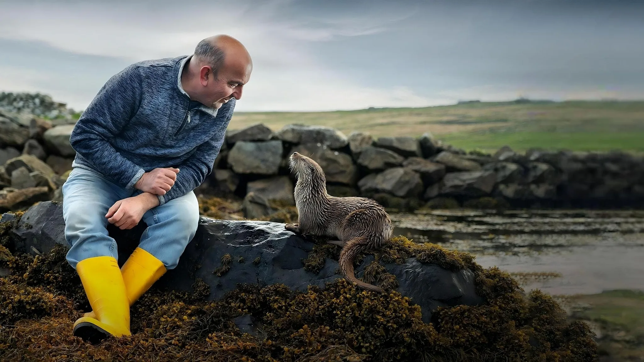 Постер фильма «Billy & Molly: An Otter Love Story»